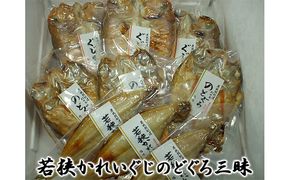 甘鯛（ぐじ）、のどぐろ、若狭かれいざんまい（真空パック焼魚の各3点ずつセット） 魚貝類 惣菜 和食 アマダイ ノドグロ カレイ おかず 夕飯 つまみ 肴 