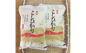 【ふるさと納税】お米　令和7年産　出雲コシヒカリ5k×２袋 322032_EH006