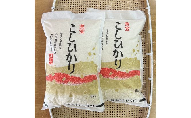 【ふるさと納税】お米　令和7年産　出雲コシヒカリ5k×２袋 322032_EH006