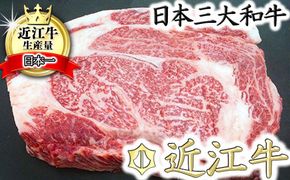 【4等級以上】厳選 近江牛 リブロースブロックカット 【1kg】【BS05W】