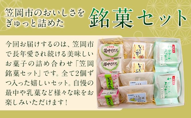 お菓子 笠岡 銘菓 セット 5種 × 2個ずつ 藤屋菓子舗 《30日以内に出荷予定(土日祝除く)》岡山県 笠岡市 お菓子 和菓子 饅頭 最中 詰め合わせ スイーツ---F-27---