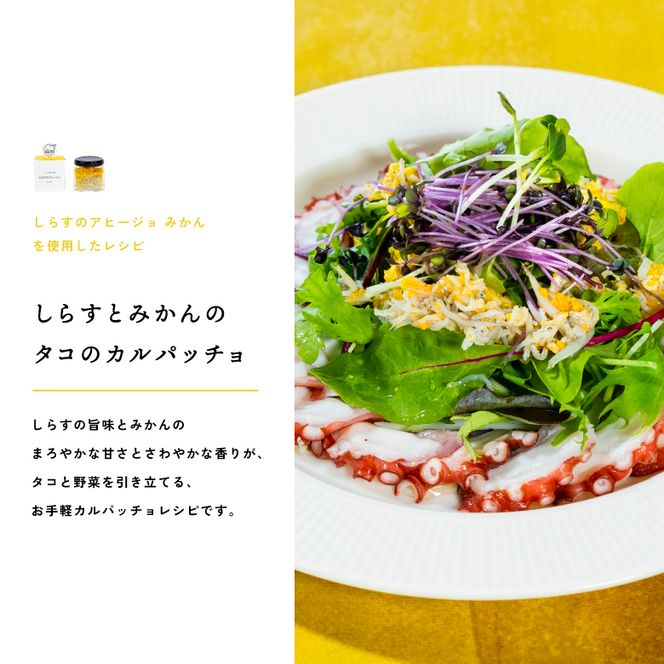 E6108_和歌山県の地元食材にこだわって作った しらすのアヒージョ ３種詰合せ