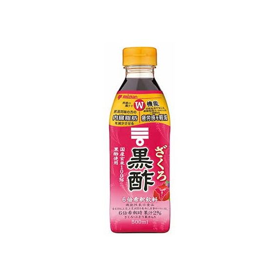 ミツカン ざくろ黒酢500ml 6本