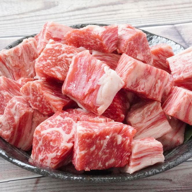 【定期便3ヶ月】淡路牛ロースの定期便（切り落し・焼肉用・サイコロステーキ）