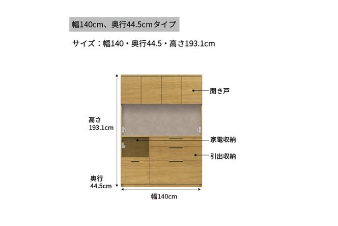 キッチンボード NWB-S1400R  [No.1087]