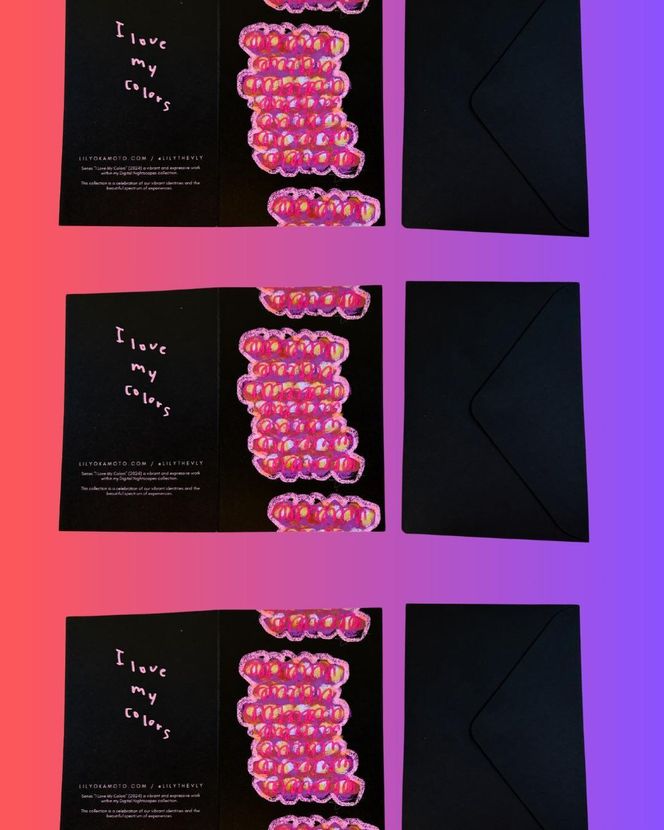 大切な人に送る ラブレター / グリーティングカード ４枚組 242161_FH003