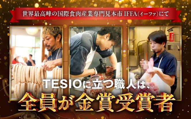 TESIOの自家製ハム＆ソーセージ 『手始めTESIOセット』 豚肉 ハム ソーセージ 小分け 真空パック 沖縄市 / TESIO[BCAD001]