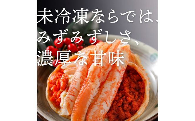 1273.甲羅盛り かに セコガニの甲羅盛 鳥取からお届け！ 3個入り 313726_BS088