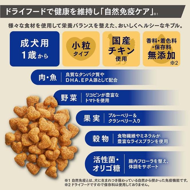 ビューティープロ ドッグ パウダフル 成犬用 ビーフ味・チーズ味パウダー付き 1.836kg ケース販売 ペットフード 犬 愛犬 ペット ペット用品 犬用 愛犬用 ごはん 静岡 袋井市
