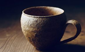 カモシカ窯 マグカップ 1個 食器 陶器  鰺ヶ沢町