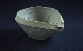 寒風須恵器 擂鉢（作：末廣 学） 工芸品 インテリア 