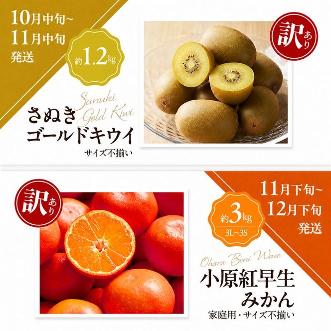 讃岐の訳ありフルーツ定期便（全8回）
