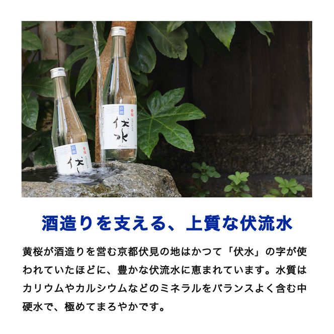 【黄桜】お酒の仕込み水「伏水」瓶 (500ml×12本入)［ 京都 キザクラ 飲料水 天然水 名水 水割り用 人気 おすすめ お取り寄せ 通販 送料無料 ふるさと納税 ］ 261009_B-DN90
