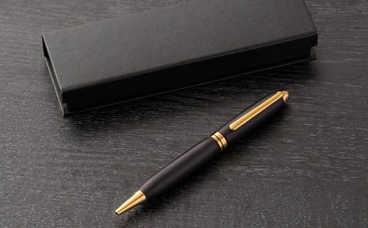 【黒檀】木製ハンドメイドボールペン ノック式