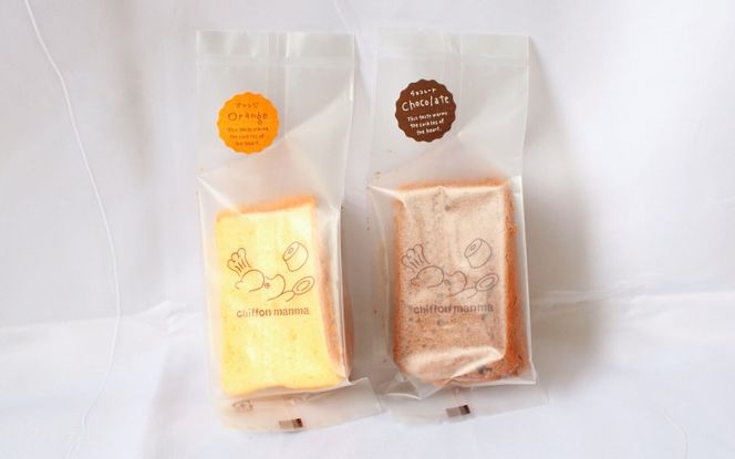 シフォンケーキと伊賀の銘酒 芭蕉酒粕パウンドケーキの詰合せ mnma0003