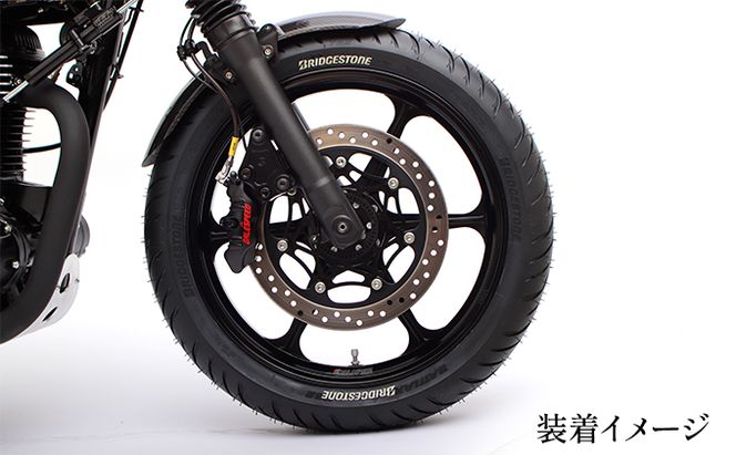 GALE SPEED エラボレート・フロント4Pキャリバー(アキシャル40mm) 右/SCMボルト仕様 ブラック バイク オートバイ パーツ 右キャリパー 