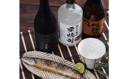 【CF-R7hbk】HBK018　高知・東部蔵元の焼酎のみ比べセット