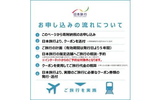北海道函館市　日本旅行　地域限定旅行クーポン30,000円分_HD131-002