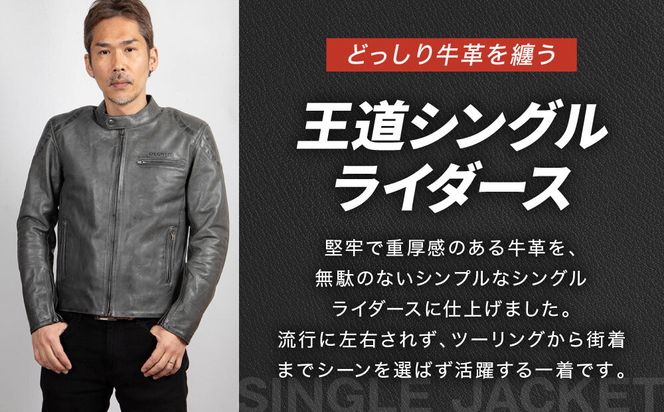 【デグナー】インナーが着脱できるレザージャケット[25WJ-1] グリーン Lサイズ｜京都 バイクギア 人気ブランド ジャケット バイク［ 牛革シングルライダース着脱式インナー中綿入りインナープロテクター 防風 保温性 ツーリング ライダー バイカー アウトドア おしゃれ かっこいい 人気 おすすめ 送料無料 ふるさと納税 ］ 261009_A-JR196VC08