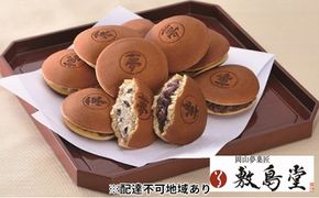 敷島堂 夢どら 北海粒あん・クリーム小倉詰合せ10個入（4月～10月のお届け） [№5735-0910]