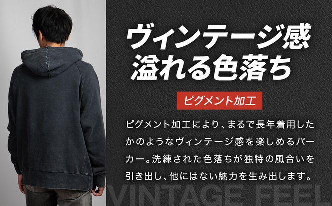 【デグナー】パーカー[25H-1] Lサイズ｜京都 バイクギア 人気ブランド パーカー [ パーカー 天然素材 コットン オールシーズン 季節問わず着れる 通気性 吸水性 ピグメント加工 ダメージ ツーリング ライダー バイカー おしゃれ かっこいい 人気 おすすめ 送料無料 ふるさと納税 ] 261009_A-JR188VC03