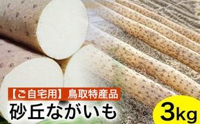 753.【ご自宅用】鳥取特産品　砂丘ながいも（カット）3kg 313726_BR001
