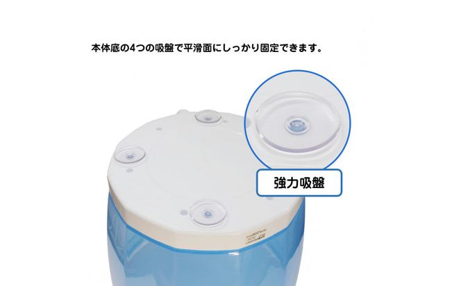 全手動ウォッシャー　電気不要で洗濯・脱水　防災　WS-01　 272183_AZ147
