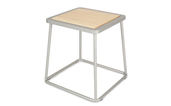 squaRスクエアール　スツール～塔～プラチナメタリック [No.546]