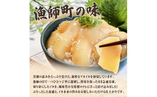 イカの醤油漬け丼（4P）セット【企業組合　宇佐もん工房】 [BQAB049]