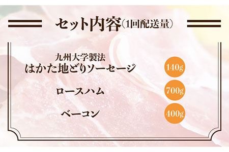 【全3回定期便】糸島の陽光ハムセット3 志摩スモークハウス[AOA014] 詰め合わせ ギフト お歳暮 ソーセージ 生ハム ウインナー ハム ソーセージ詰め合わせ ソーセージギフト ソーセージお歳暮 ソーセージお中元 ソーセージ引っ越し祝い ソーセージ快気祝い ソーセージ無着色 ソーセージ贈答 ソーセージ贈り物 ソーセージ毎月 ソーセージ生ハム ソーセージロースハム ソーセージウインナーウィンナー ソーセージベーコン ソーセージフランクフルト ソーセージ保存料不使用