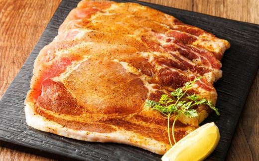 北海道産 豚肉 味付き スパイシーポーク（カレー味） 一子相伝のスパイス使用 50g×8枚 | 北海道産 豚肉 ポーク カレー味 フライパン スパイシー カレー ジョイパックチキン 一人暮らし セット おかず 小分け 冷凍 肉 絶品 人気 ヒロセ 北海道 釧路町 釧路超 特産品 121-1262-160-008