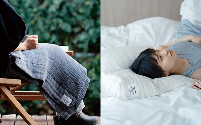 099H3970 SHINTO TOWEL「インナーパイル・バスタオル」（チャコール）オーガニックコットン100%