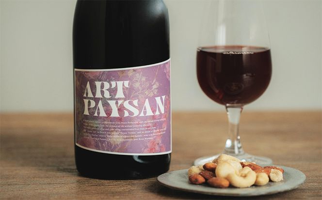 アールペイザンワイナリー　赤ワイン「メルロー」2本セット 【2377】