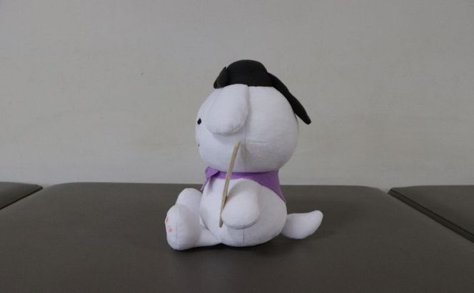 雪丸おすわりぬいぐるみ（小）