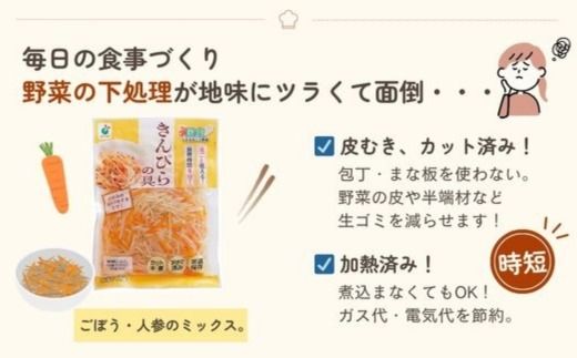 「うまみ丸ごと野菜 国産きんぴらの具 200g」×20袋 ※離島への配送不可