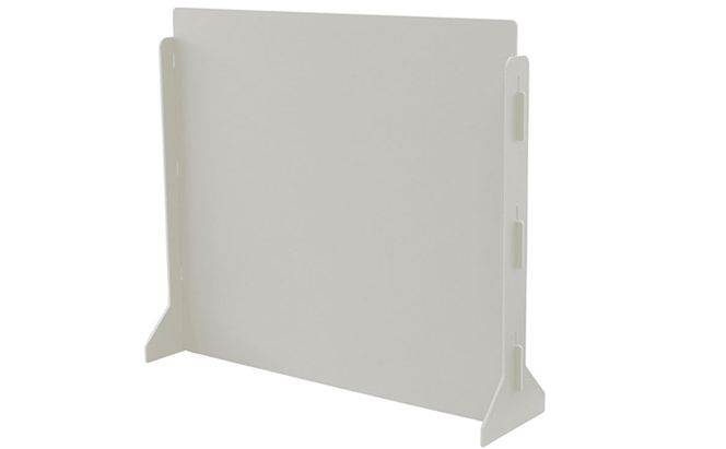 卓上簡易パーテーション（白） 雑貨 日用品 福祉用品 防災グッズ 防災用品 