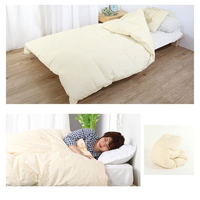 【最高級 超長綿100％】日本製 羽毛布団 本掛け ダブル 380dp以上 ダウン93％ 1.６kg 立体キルト 冬用 奈良県王寺町