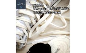 NODC Vintage Cotton SHOELACES ３セット［173N21］NODC Vintage Cotton SHOELACES 靴ひも 選べる サイズ 120cm 140cm