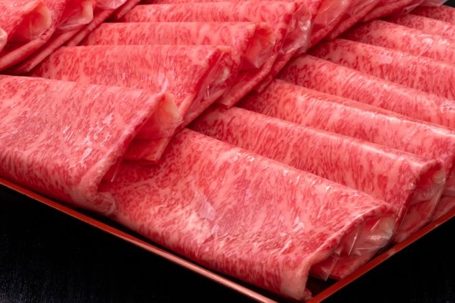 肉 博多和牛 ロースうす切り 500g 2p 計 1kg 3回 定期便 総計 3kg [久田精肉店 福岡県 宇美町 um40bsi440036] 牛肉 牛 ロース うす切り すき焼き しゃぶしゃぶ 冷凍
