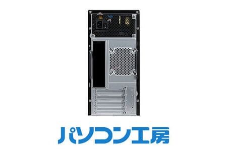 パソコン工房 スタンダードデスクトップパソコン Core i3/SSD(ミニタワー)【35_8-001】