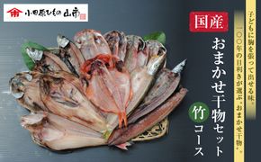 【国産】おまかせ干物セット 竹コース【お取り寄せ 海鮮 グルメ ギフト プレゼント 産地直送 産直 魚 手作り ひもの 詰め合わせ お中元 お歳暮 父の日 母の日 誕生日 自宅用 贈答品 贈答用 朝食 バーベキュー 神奈川県 小田原市】 142069_AM001