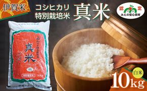 伊賀米コシヒカリ特別栽培米「真米」白米10kg 242161_AB002