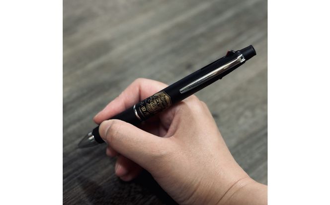 【ブラック】【小田原城限定デザイン　ジェットストリーム多機能ペン4＆1 】 142069_CW097VC01