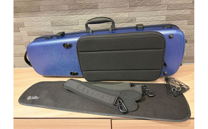 【人気！高評価】ヴァイオリン用ハードケース SUZUKIオリジナル ＜カラー：ロイヤルブルー＞ 232238_AD85VC02