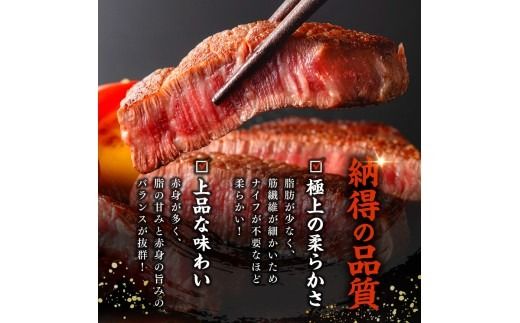 ※内容量・発送月が選べる※宮崎牛ヒレステーキ 【 肉 牛肉 宮崎牛 黒毛和牛 ヒレ ステーキ ミヤチク 】 [C00684 C00685]