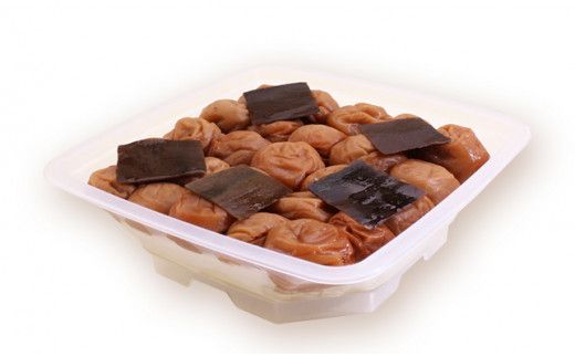 【ご家庭用】最高級紀州南高梅・大粒 食べ比べセット 1.4kg（700g×2種）　（桃風味・こんぶ風味）【inm800-7C】