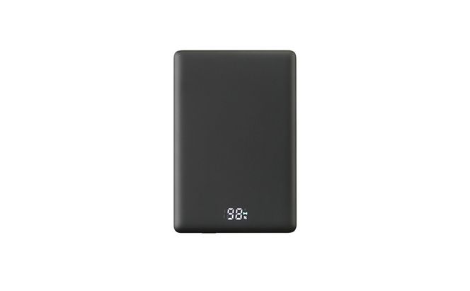 モバイルバッテリー TW-A10020-B ブラック モバイルバッテリー アイリスオーヤマ 軽量 小型 薄型 USB Type-C 10000mAh コンパクト ワイヤレス マグネット 残量 デジタル表示 バッテリー 充電器