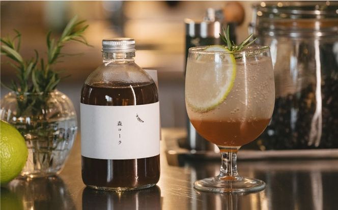 森コーラ クラフトコーラ 瓶入り290g 希釈用（専用化粧箱入り） 糸島市 / 森とコーヒー。 コーラ シロップ[AXE005]