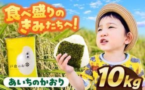 【先行予約/10月より順発送】 【令和7年度産 新米 】 あいちのかおり 白米 10kg お米 ご飯 愛西市 / 戸倉トラクター 【配達不可：離島】 [AECS002]