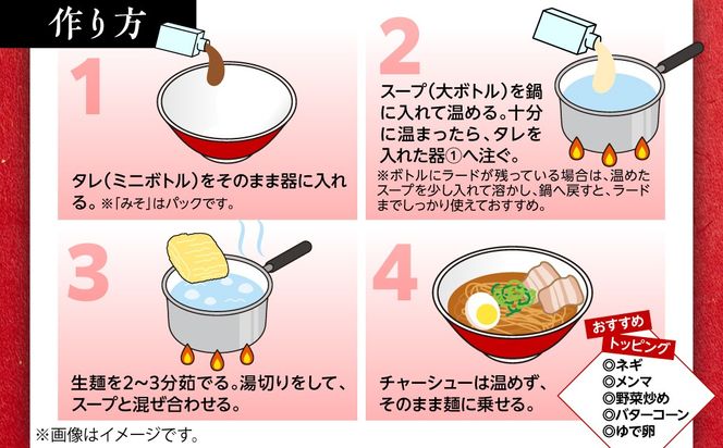 なかよしラーメン 選べる味 食数 MROBT001-v